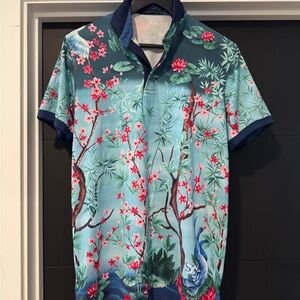 Greyson Clothiers Enchanted Forest Golf Polo Men’s Small